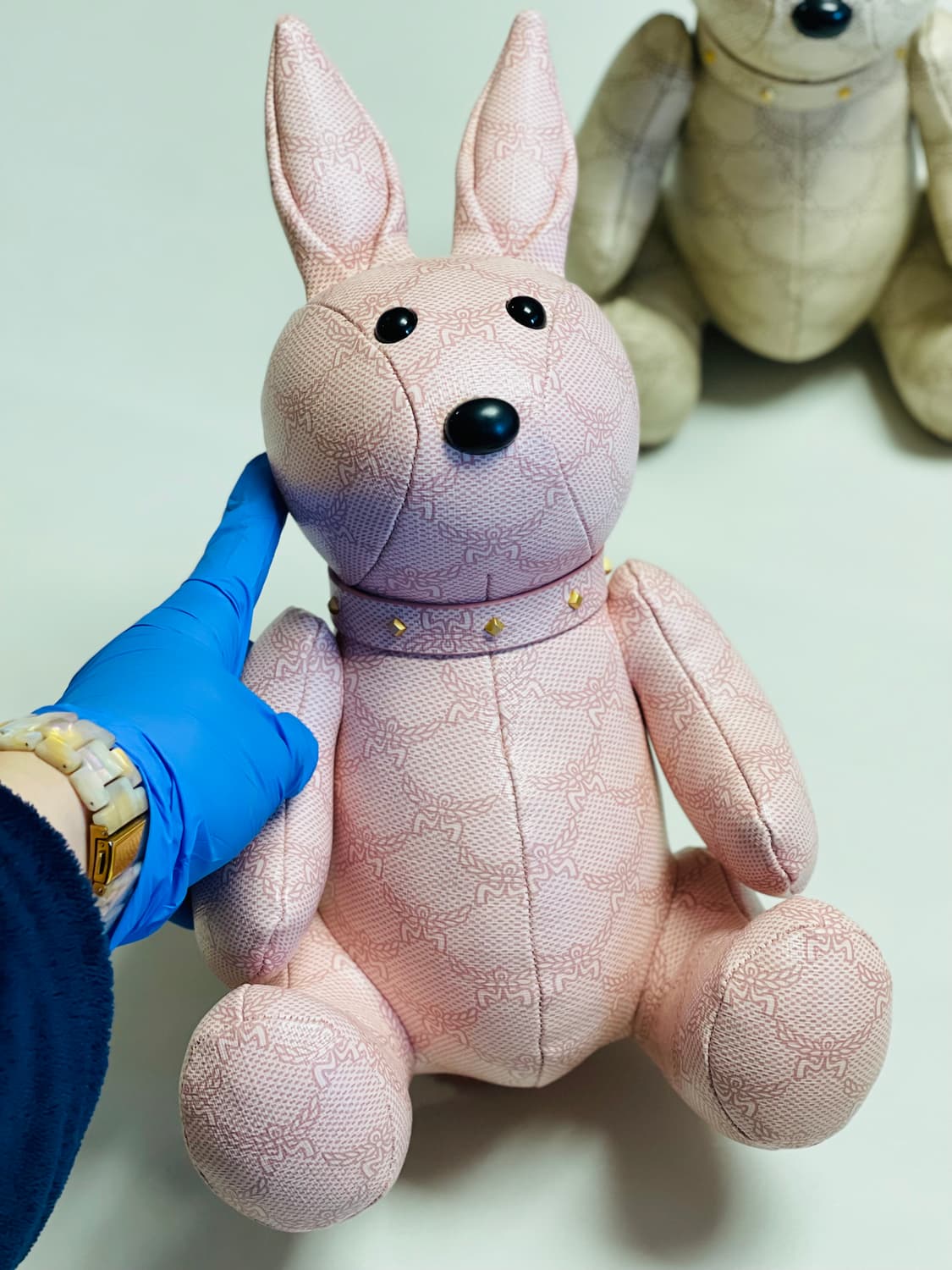 새상품) 엠씨엠MCM 로레토스 래빗돌(각 53만)/불독(69만)인형 상품이미지4