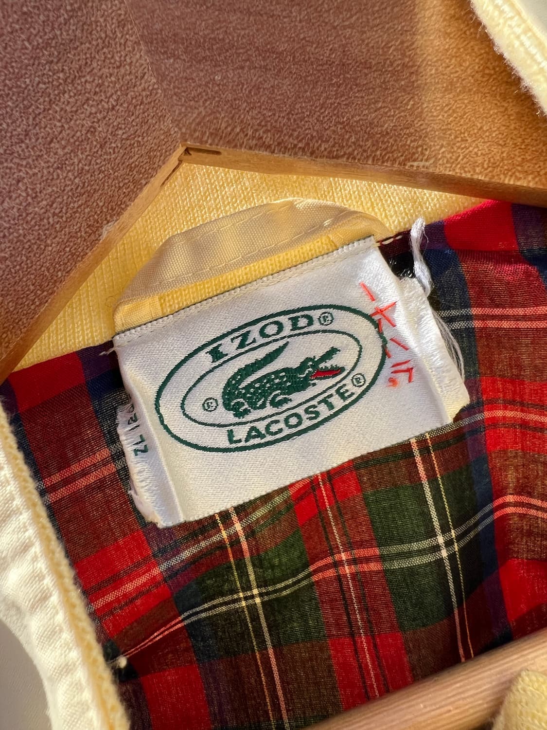 80s 빈티지 라코스테 바시티 자켓 (상태최상) 상품이미지8