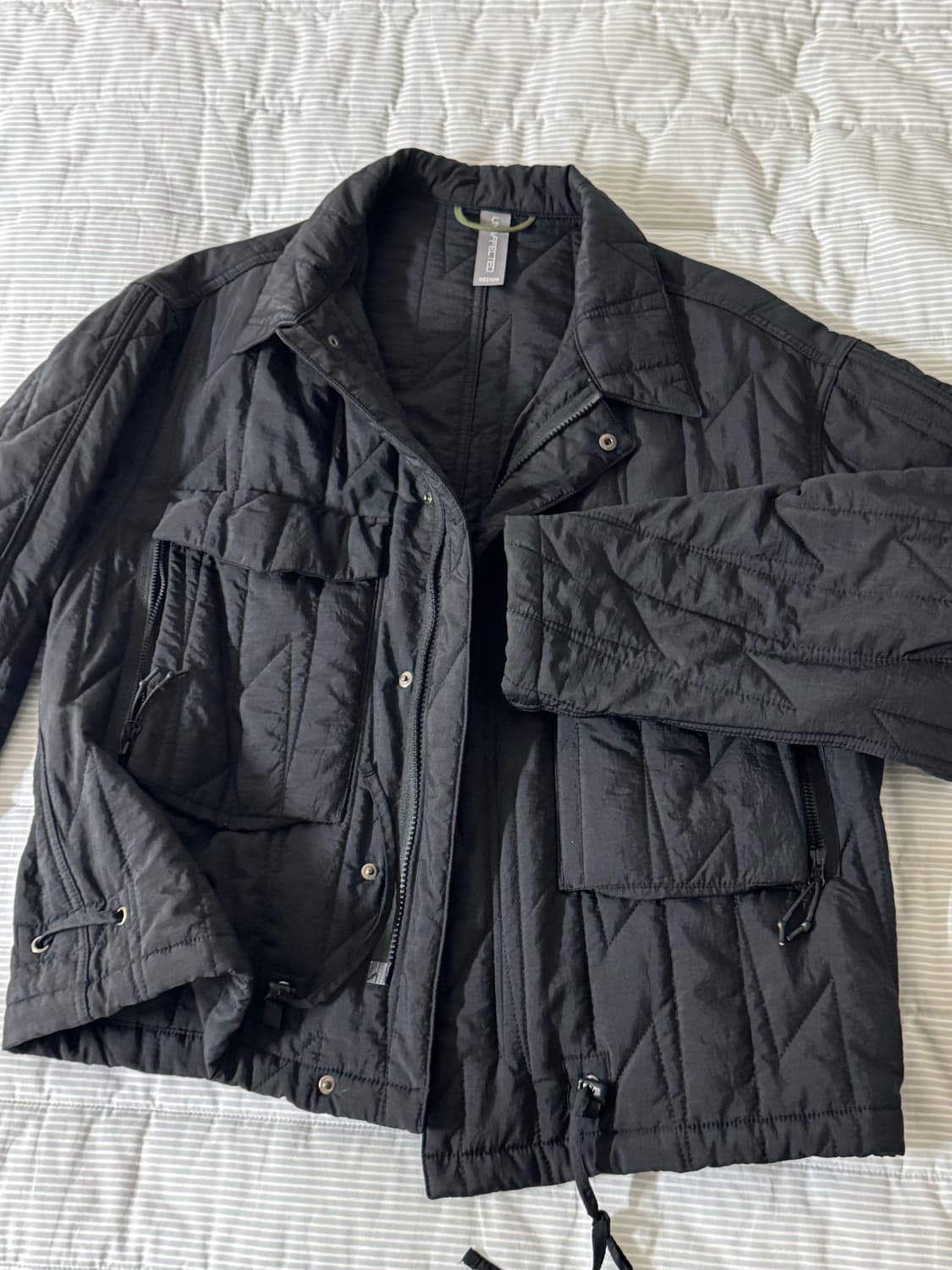 언어펙티드 퀄티드 블루종 상품이미지1