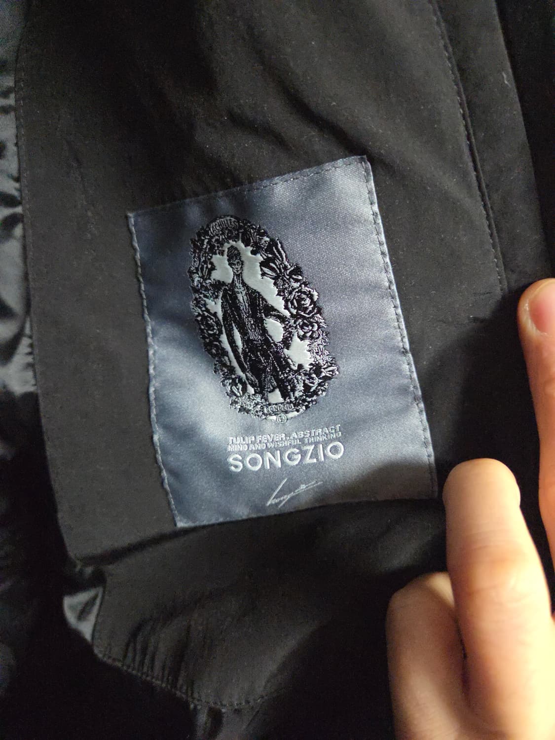 송지오옴므 헤비 벌룬 구스다운 롱패딩 블랙 48 상품이미지9