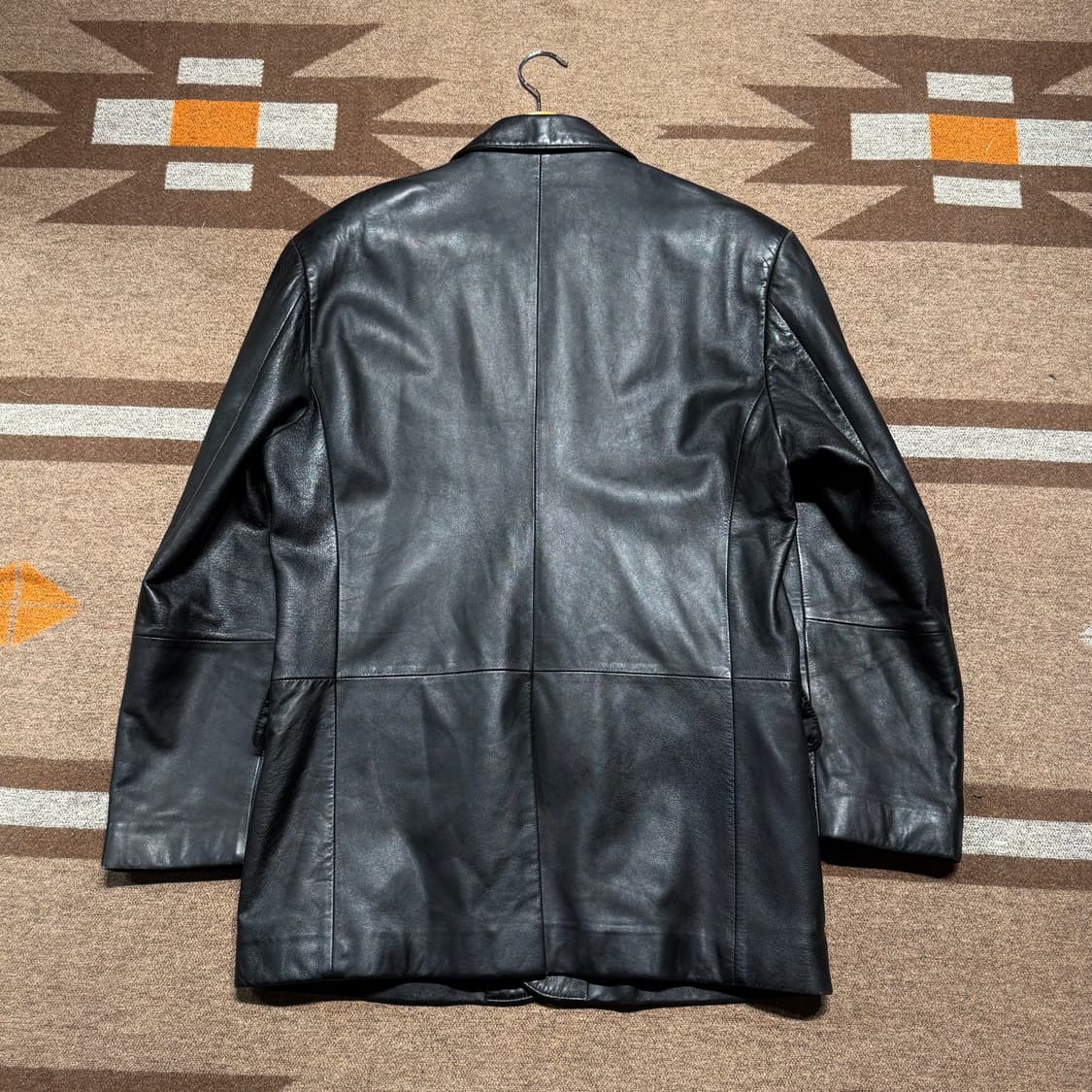 엠비오 양가죽 자켓 M 램스킨 카 코트 상품이미지4