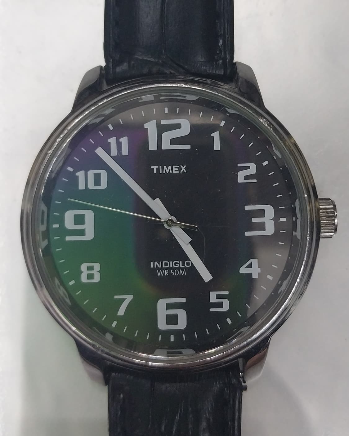 타이맥스 이지 리더 인디글로 가죽 쿼츠시계 상품이미지1