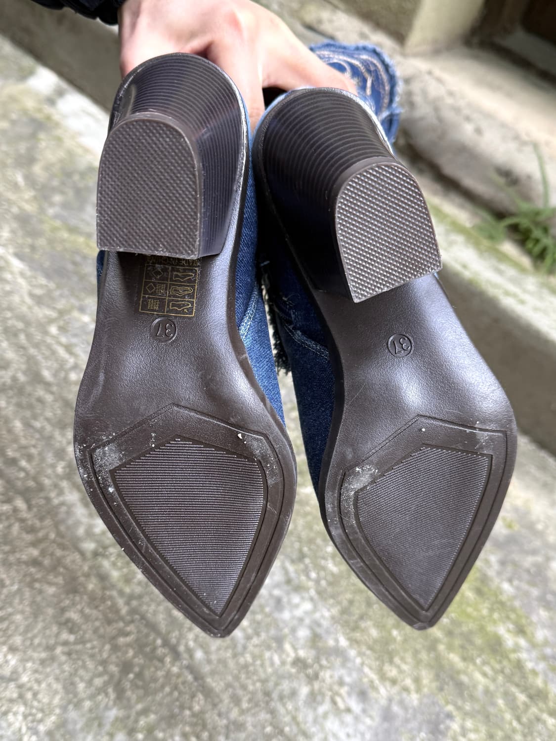 빈티지 웨스턴 데님 부츠 상품이미지7