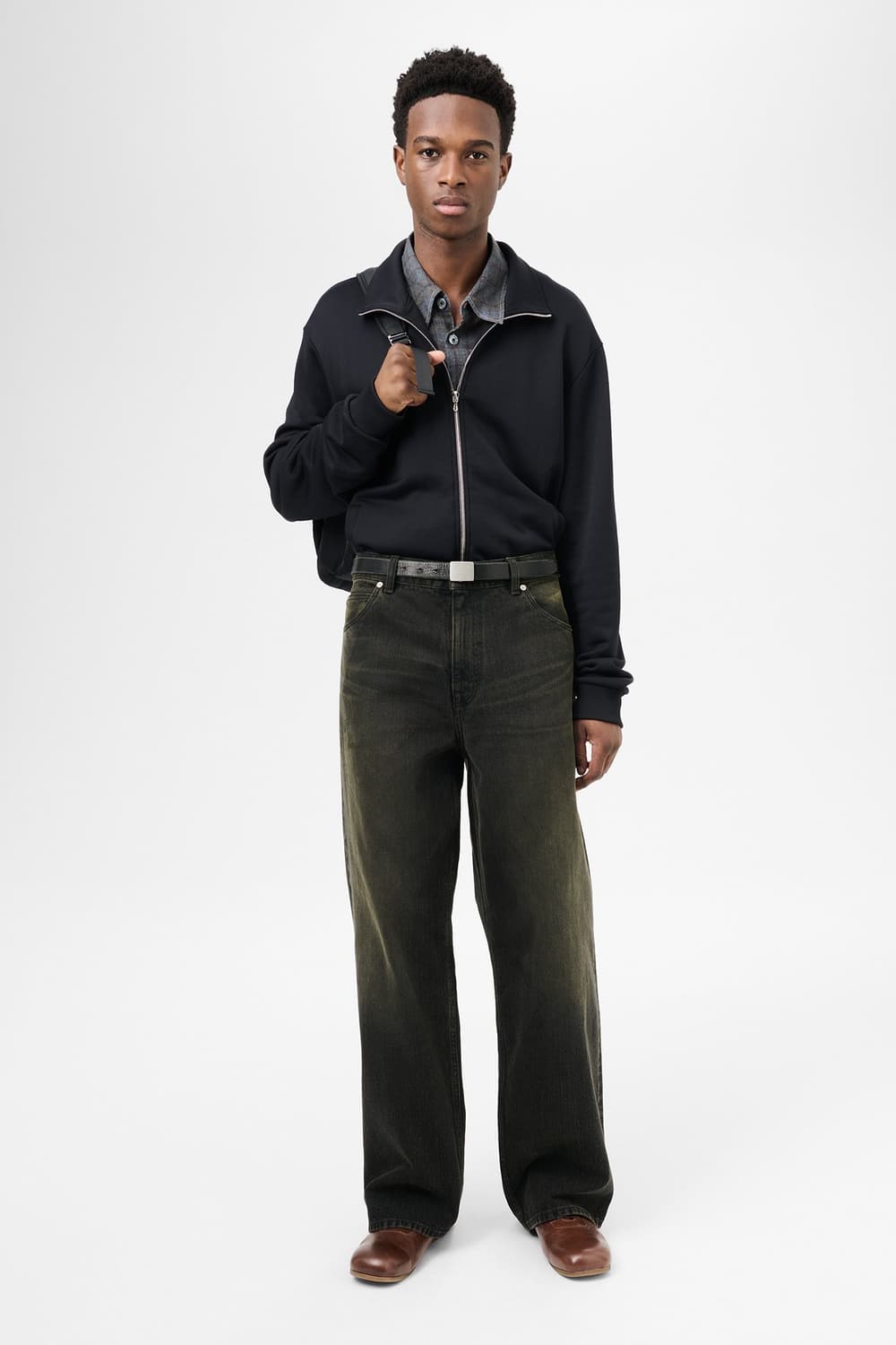 (새제품)25ss ourlegacy 아워레가시 바스트컷 blacksand 상품이미지6