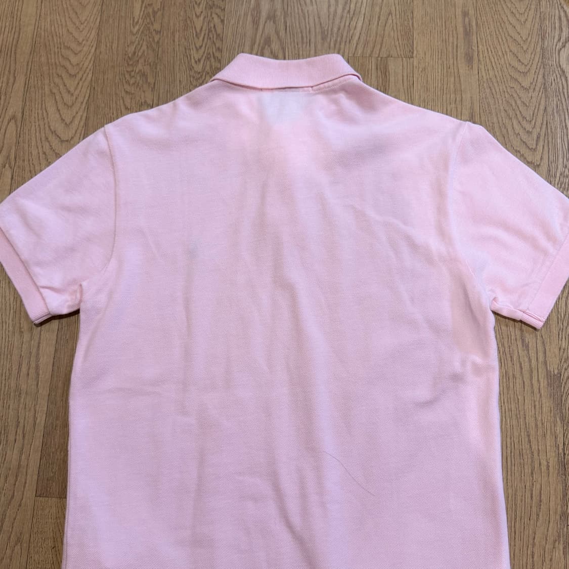 폴로 랄프로렌 핑크 메시 폴로 반팔 카라티 상품이미지5