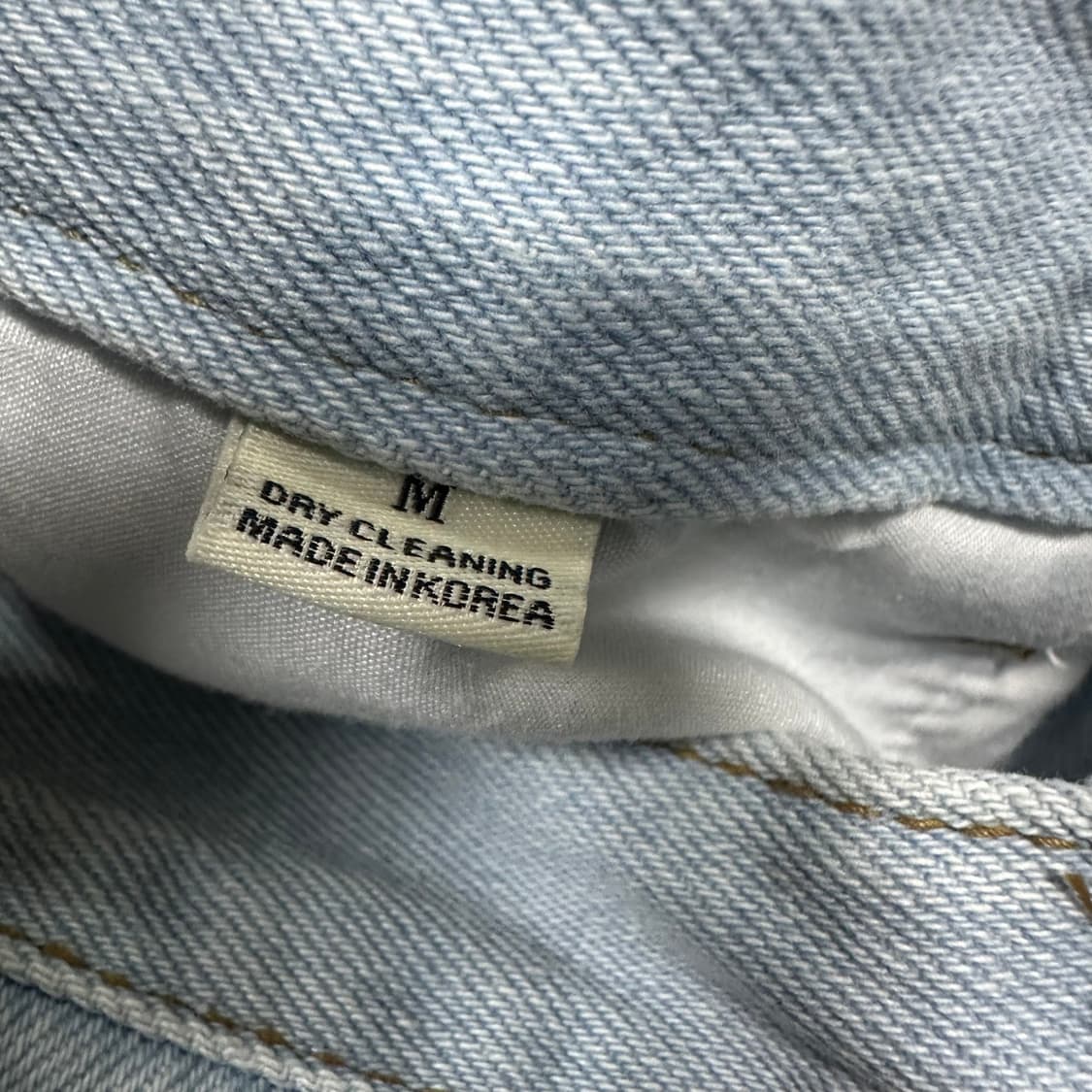 ✨ (바배) 빈티지 멀티 포켓 연청 데님 팬츠  상품이미지4