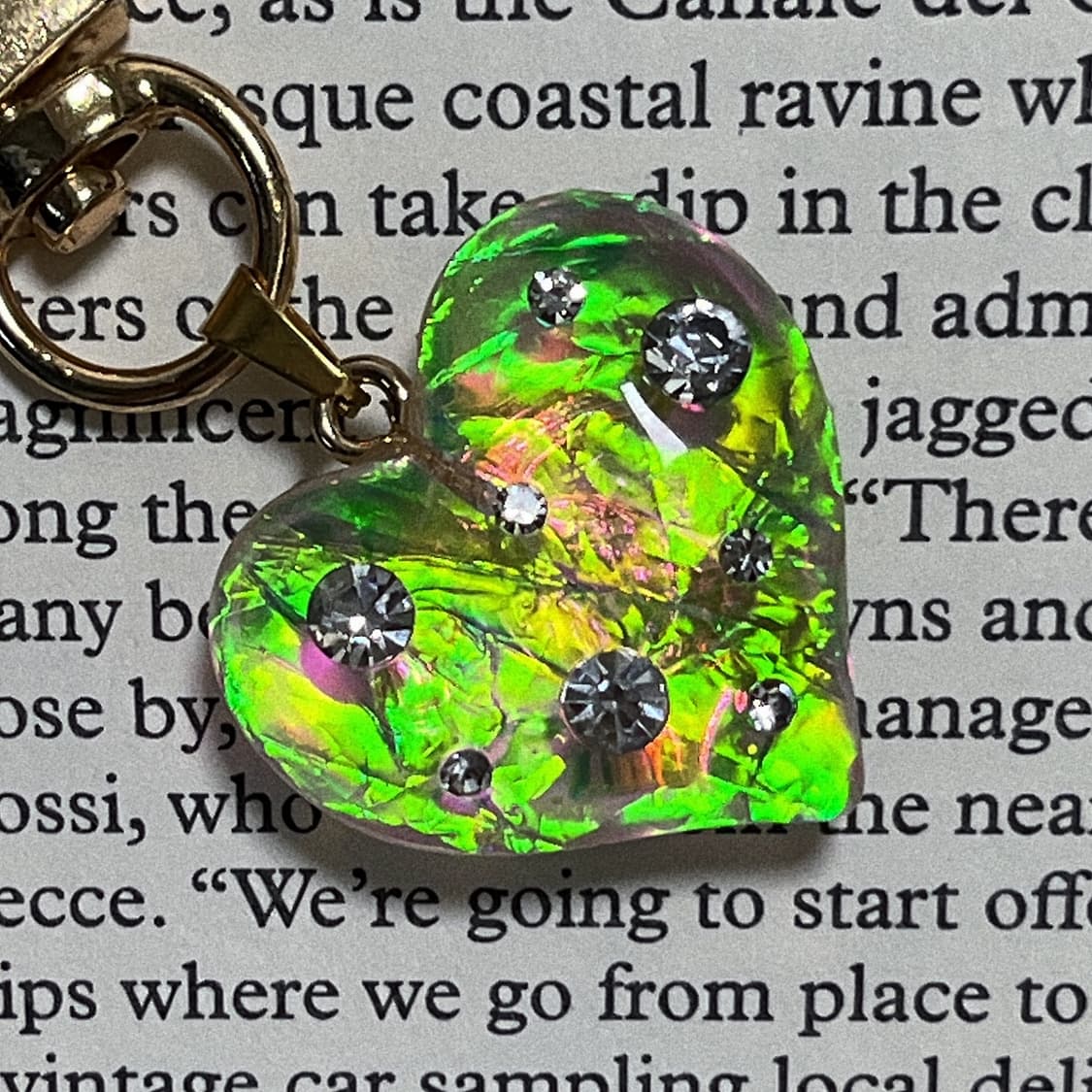 샤넬 오로라 젤리 하트 키링 상품이미지2