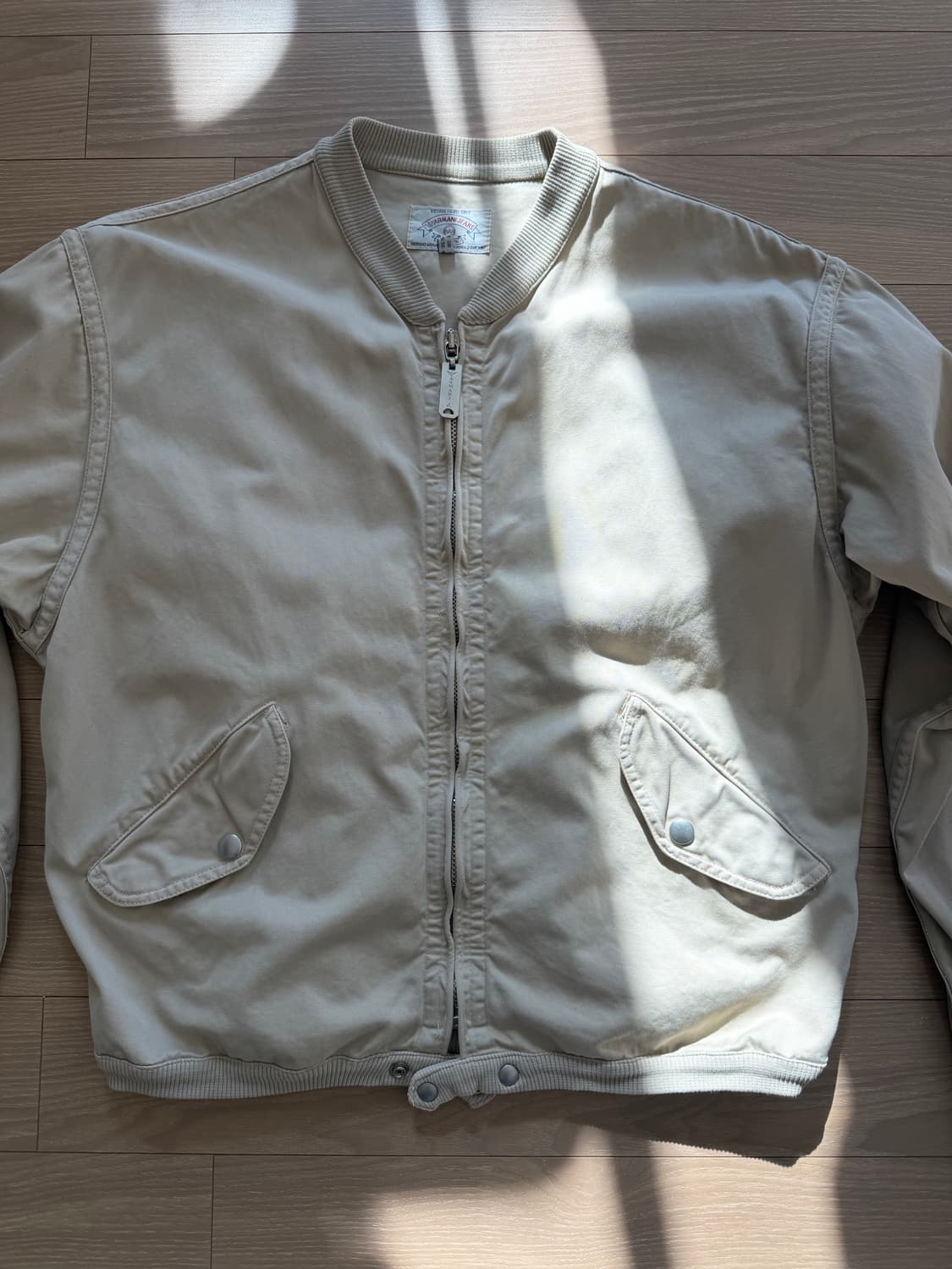 빈티지 아르마니 진스 코튼 봄버 italy made 상품이미지2