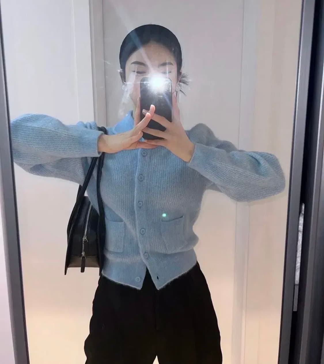 앤아더스토리즈 칼라니트가디건 상품이미지3