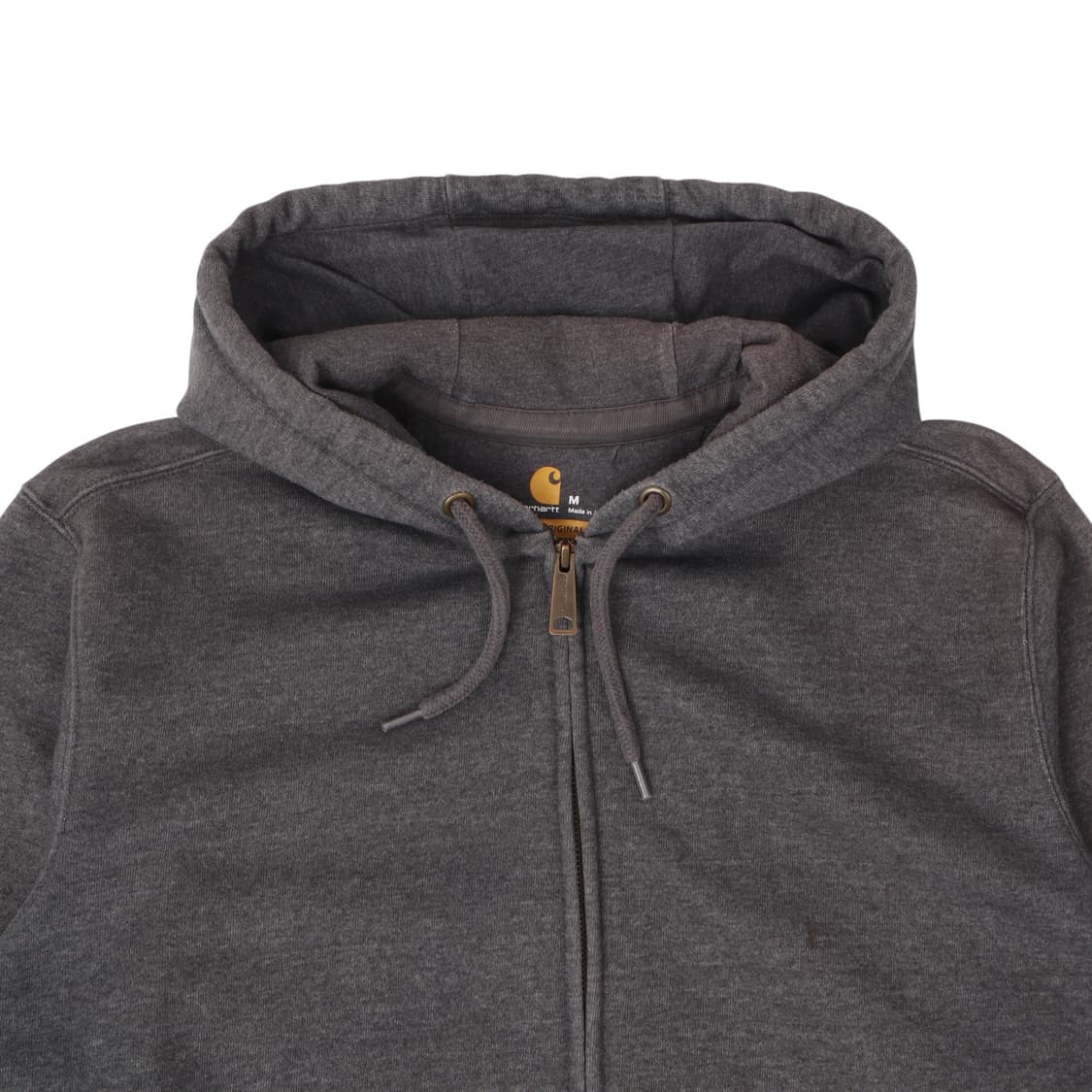 칼하트 챠콜 오리지널핏 후드집업 상품이미지2