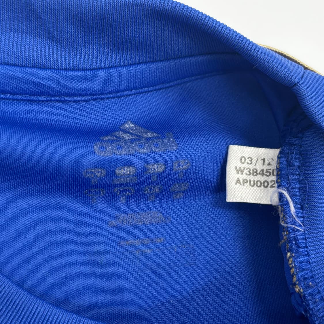 아디다스 12 13 첼시 홈 아자르 긴팔 유니폼 상품이미지7