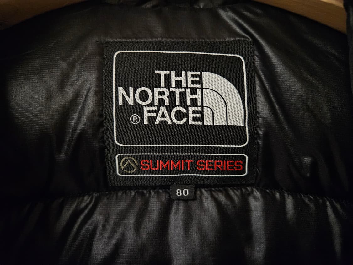 노스페이스 초경량 패딩 아콘카구아 블랙 써밋시리즈 S 80사이즈 상품이미지6