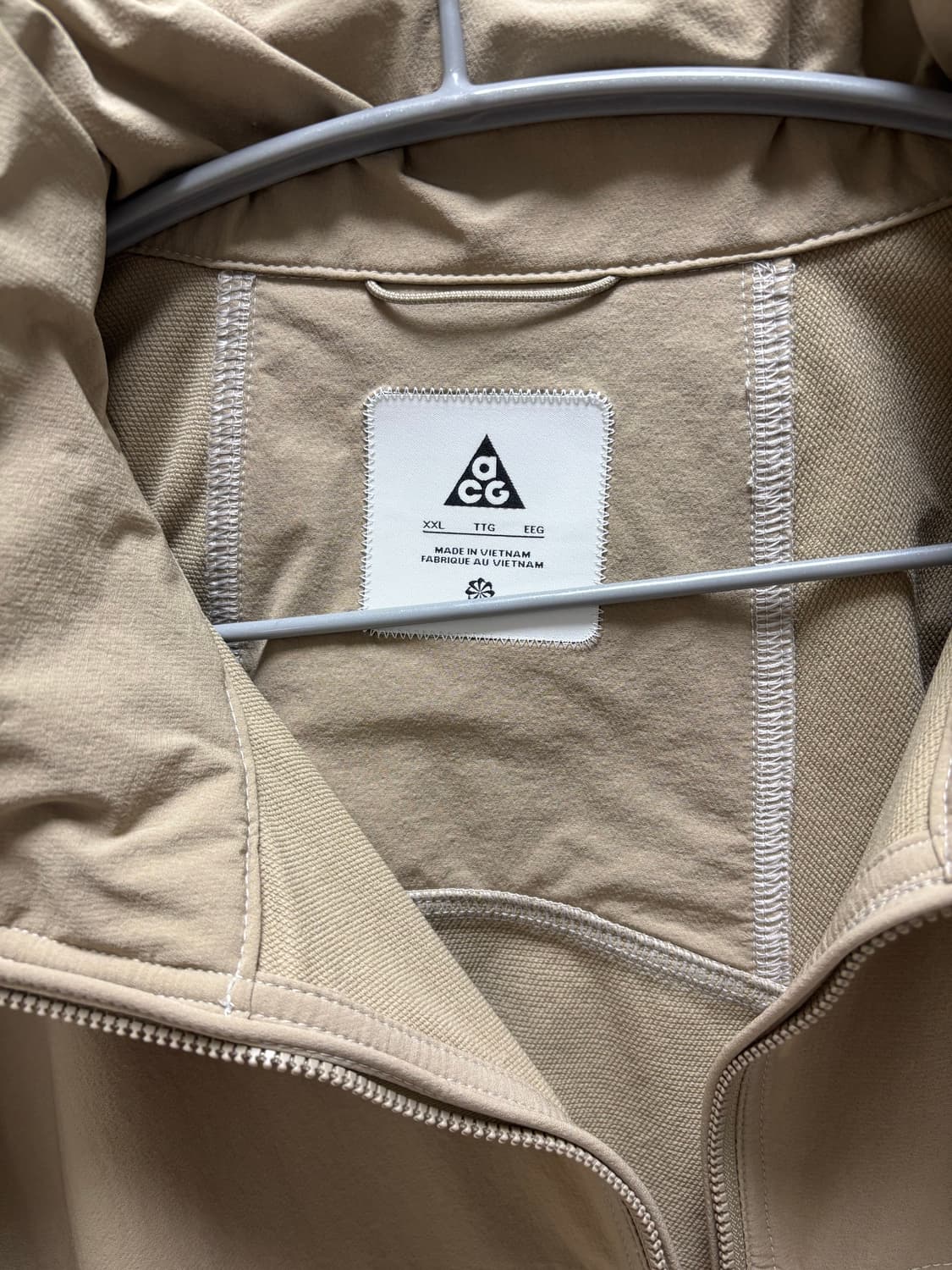 (2xl) Nike acg sunfarer 선페어러 자켓 카키 서밋화이트 상품이미지5