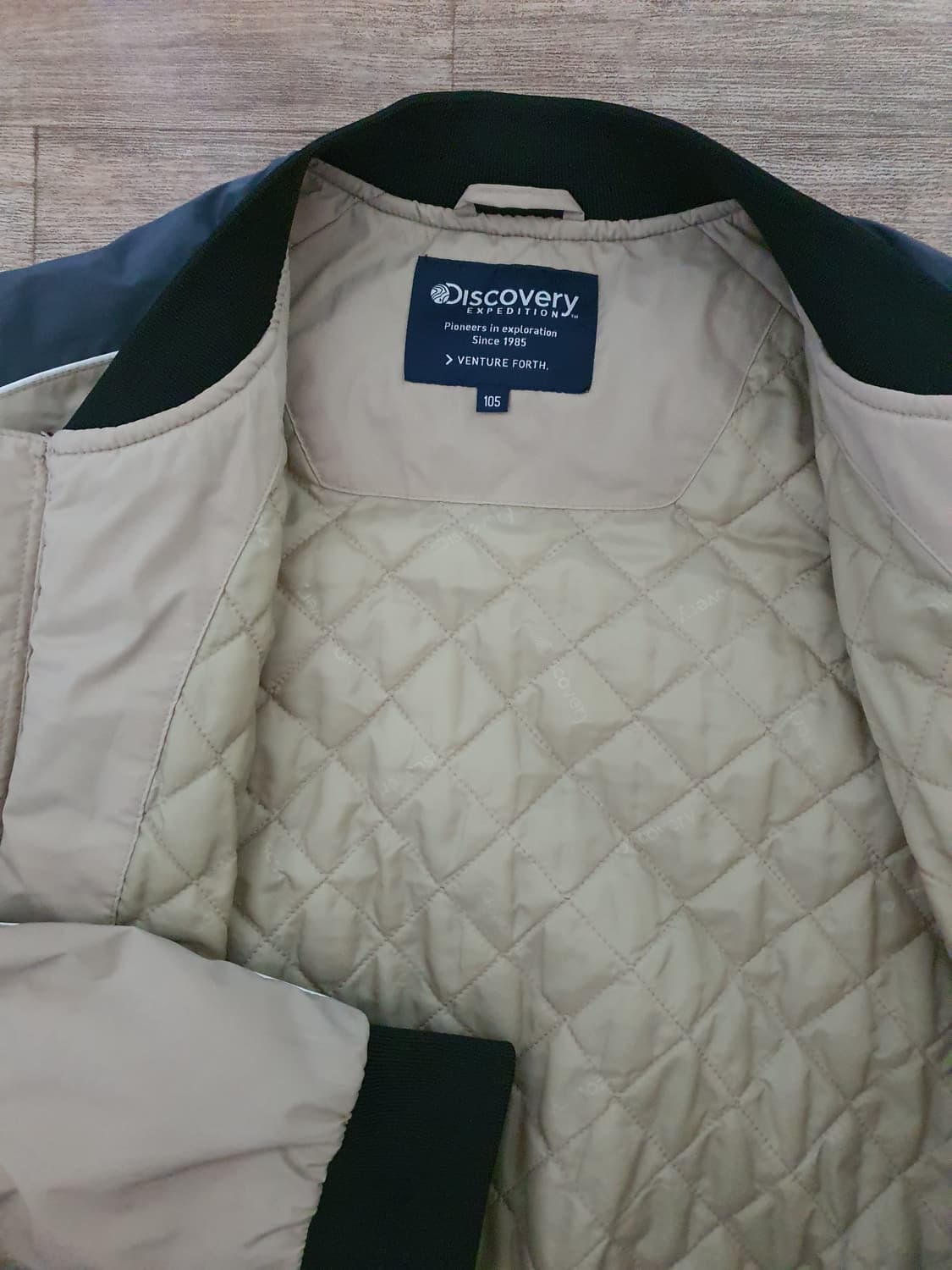 디스커버리 경량패딩 블루종 상품이미지2