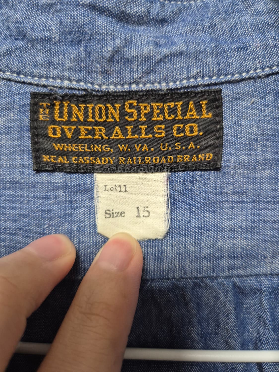 프리휠러스 닐 캐서디 샴브레이 셔츠 15사이즈 상품이미지2