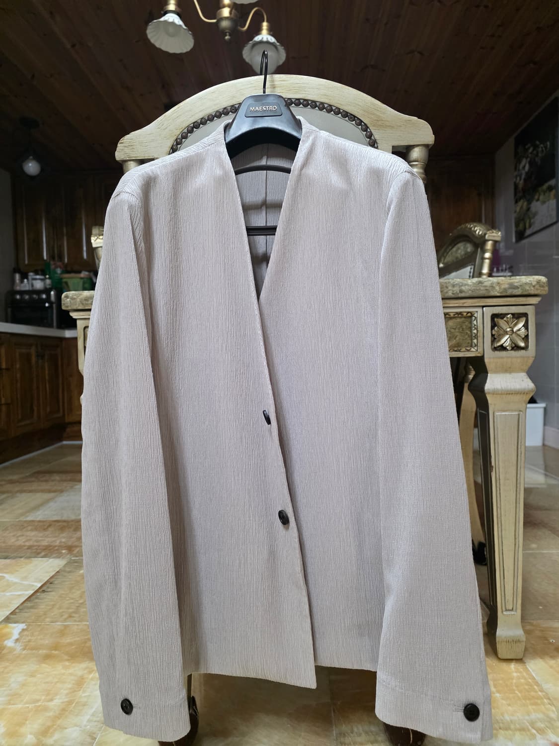 솔리드옴므 시어서커 크링클 자켓 상품이미지4