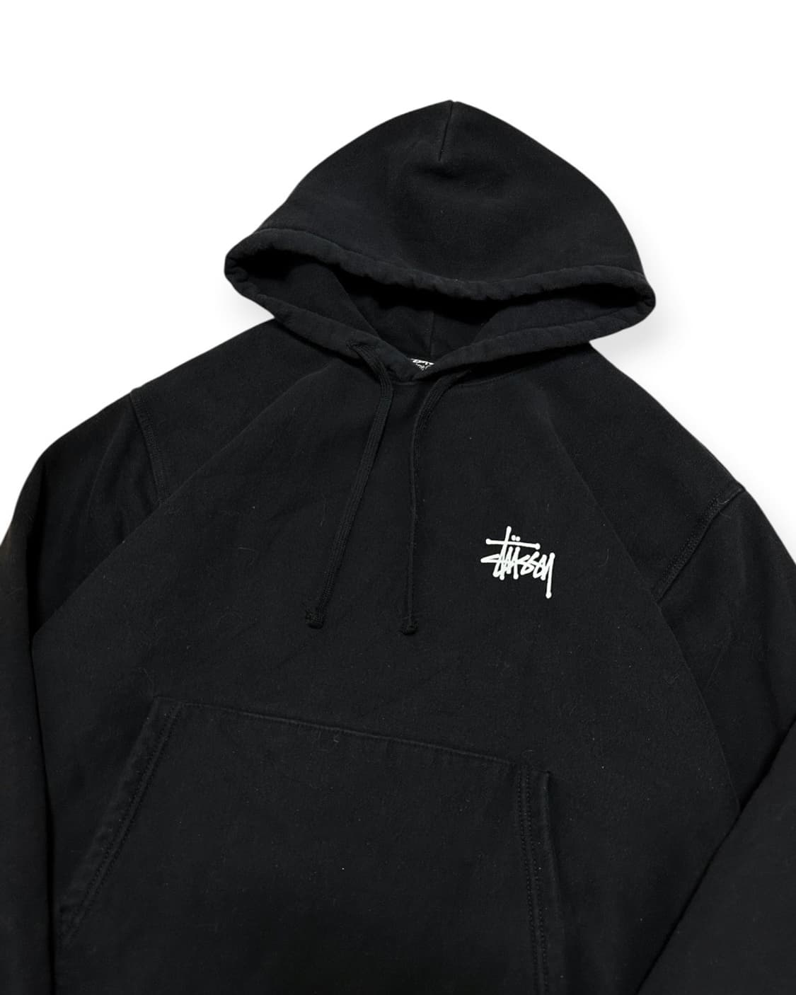 스투시 빅스탁 블랙 후드티 상품이미지4