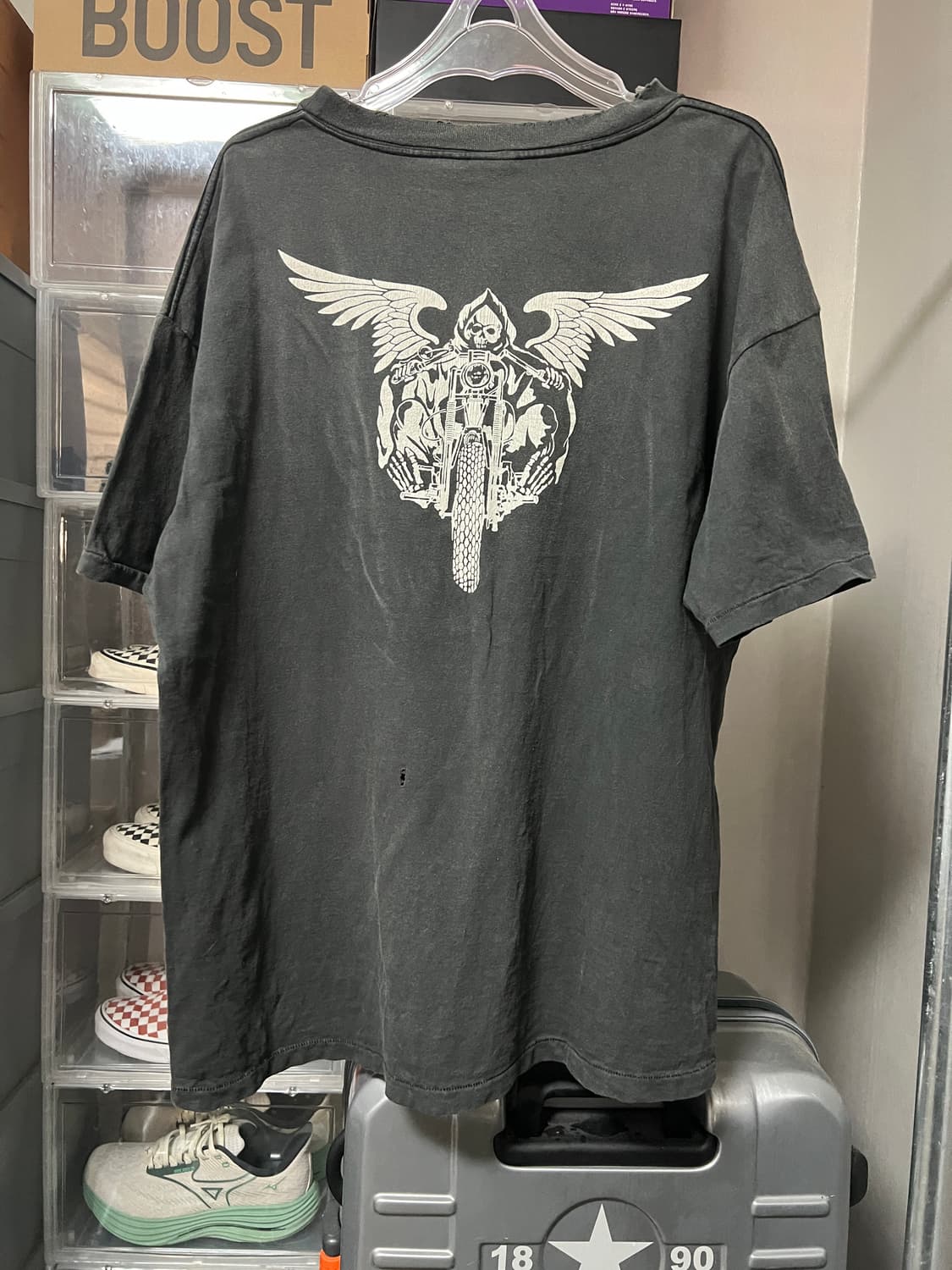 네이버후드x세인트 마이클 STHD 티셔츠 (크림) 상품이미지2