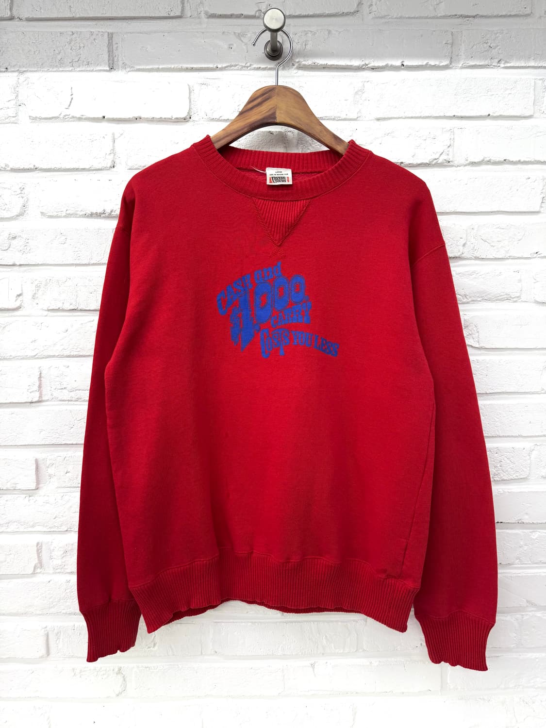 Freede Liverty 레드 스웻셔츠 상품이미지3