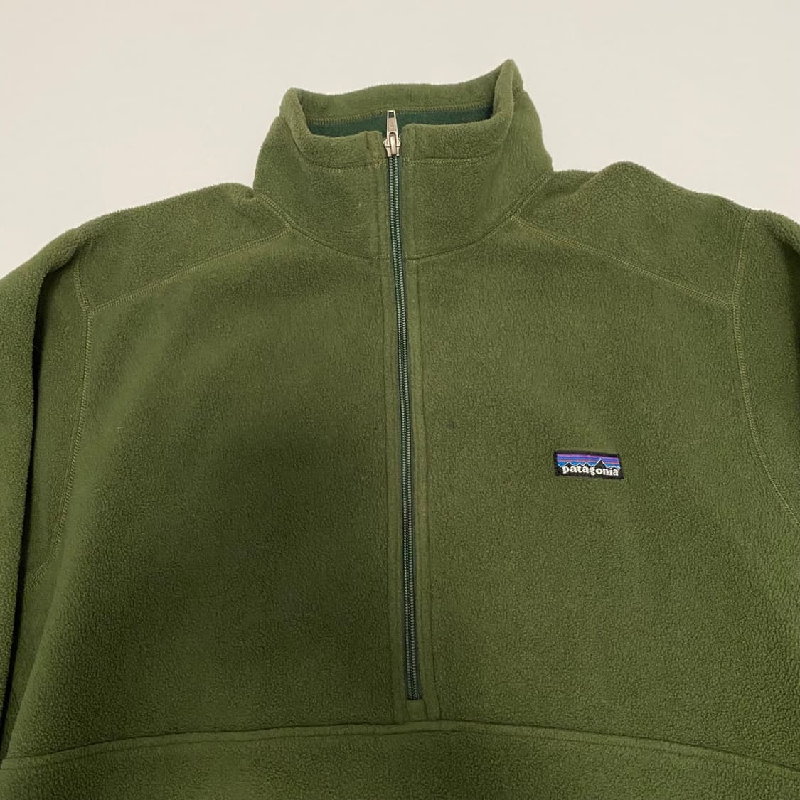파타고니아 마이크로디니 1/4 집업 플리스 올리브 멕시코 상품이미지2