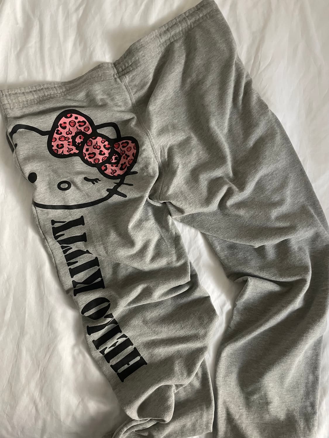 빈티지 핑크 호피 헬로키티 츄리닝 츄바 상품이미지7