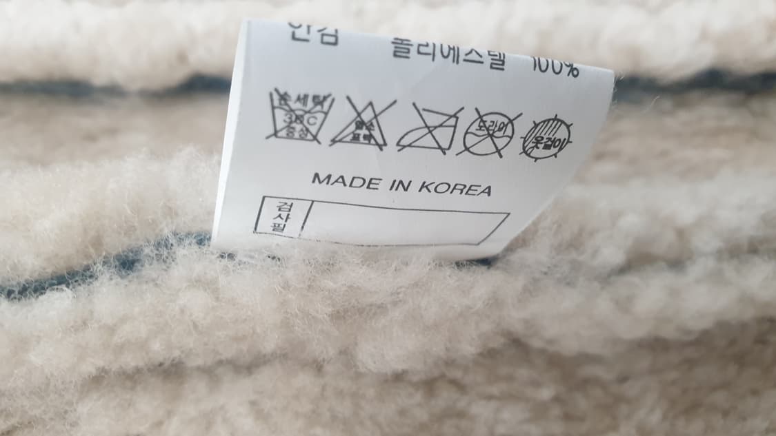 리얼양털 무스탕 자켓 블랙 100 상품이미지9