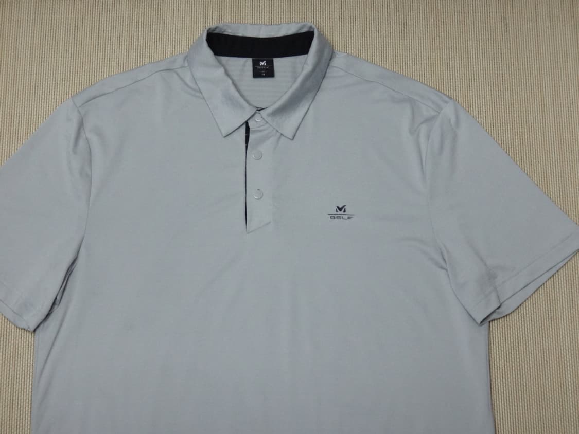 (2XL) 밀레골프 남성 여름 카라 반팔 티셔츠 상품이미지3