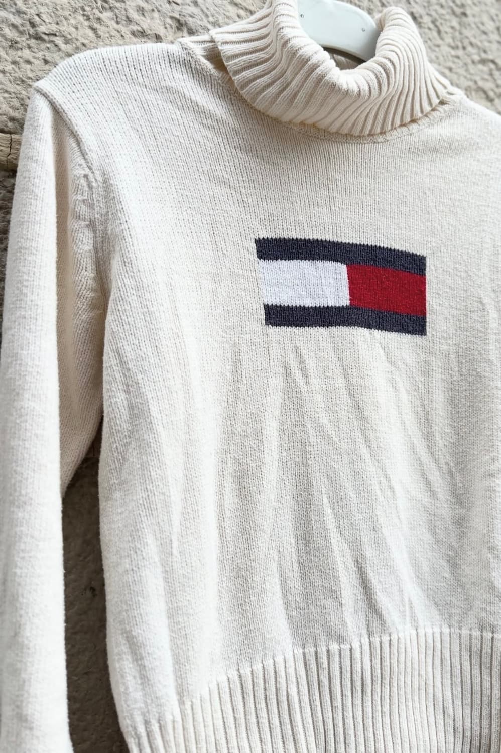 타미힐피거 빈티지 터틀넥 니트 S 상품이미지3