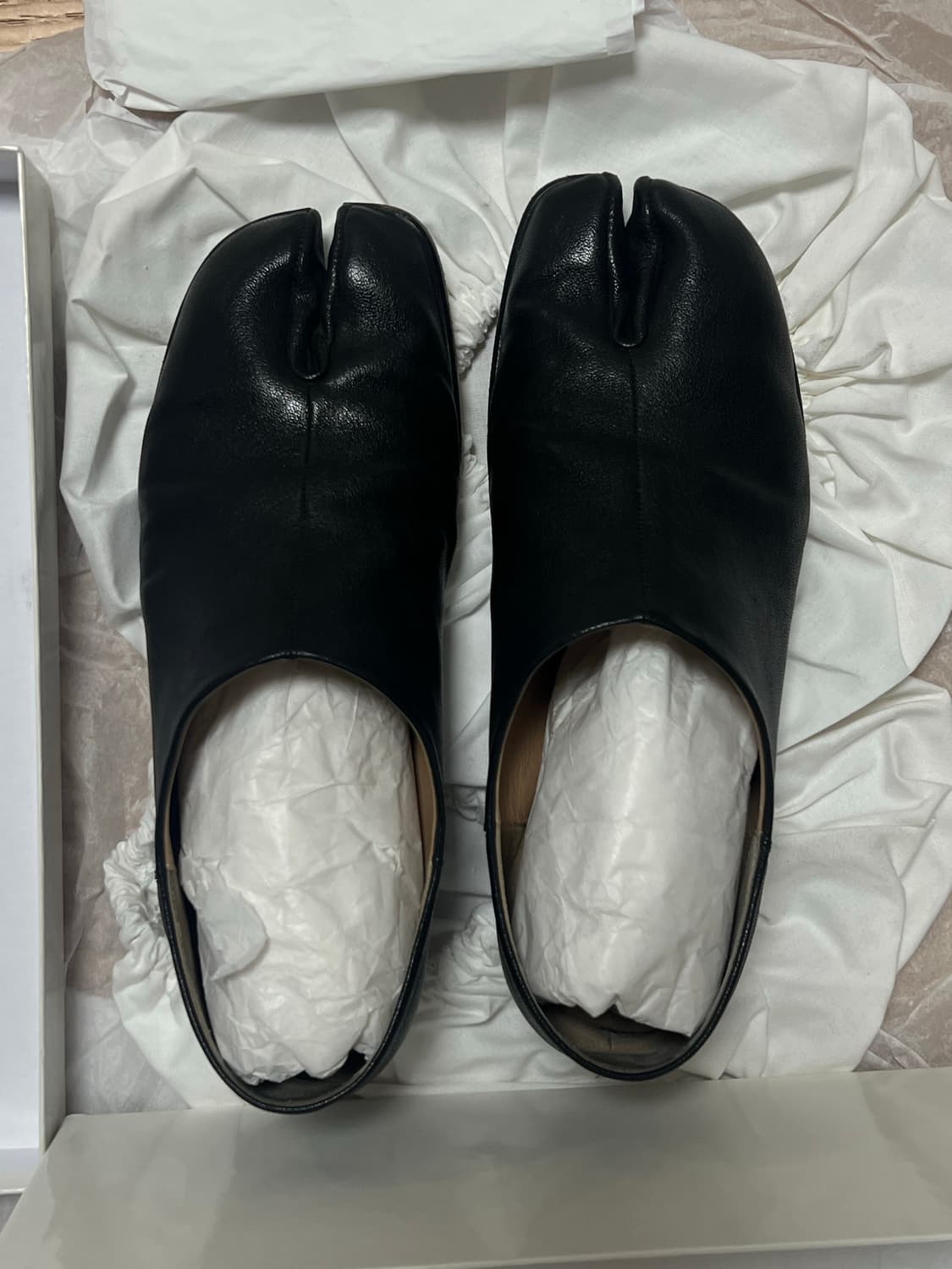 (42) 메종 마르지엘라 타비 바부슈 블랙 상품이미지2