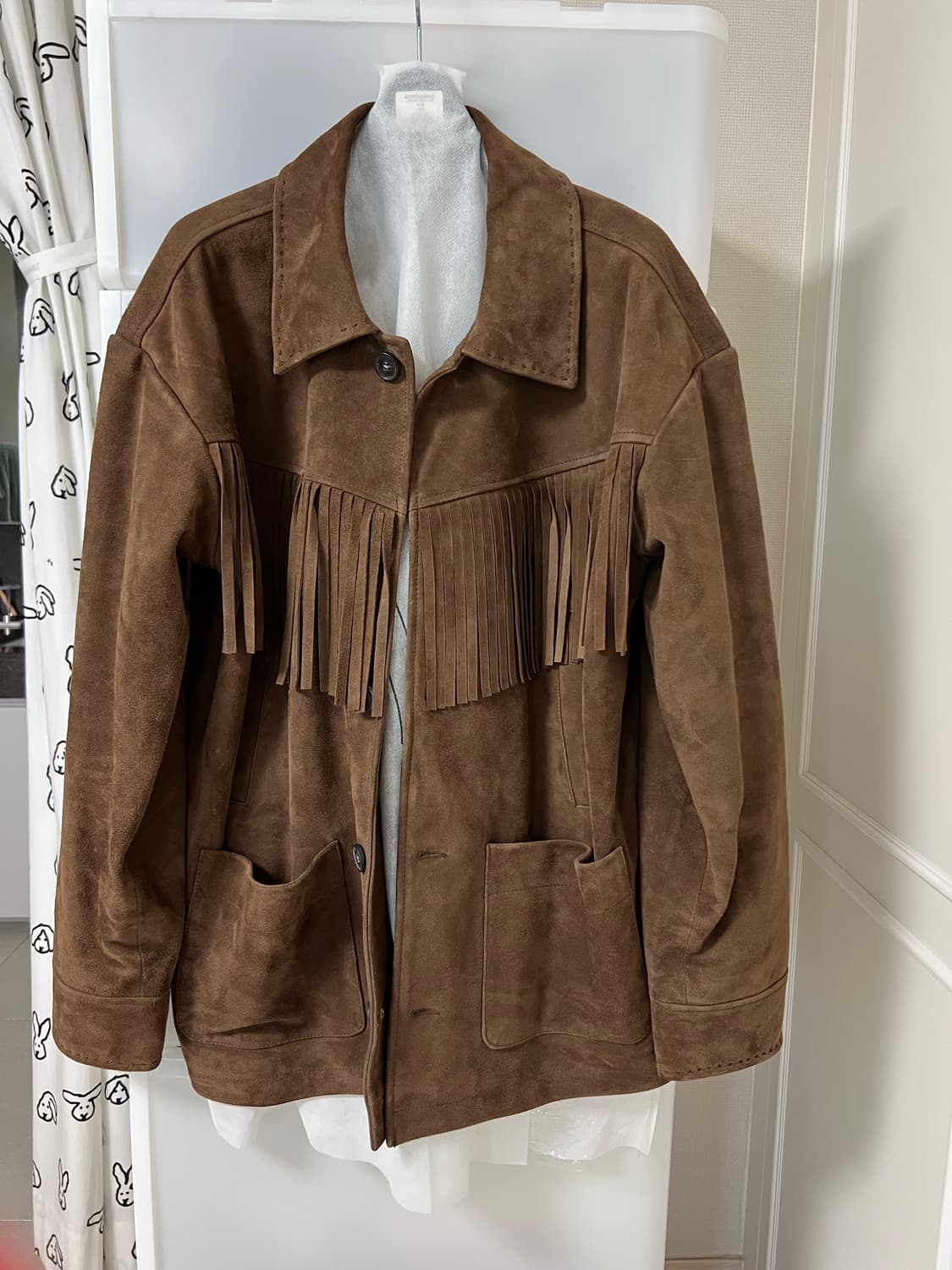 인스턴펑크 프린지 스웨이드자켓 상품이미지1