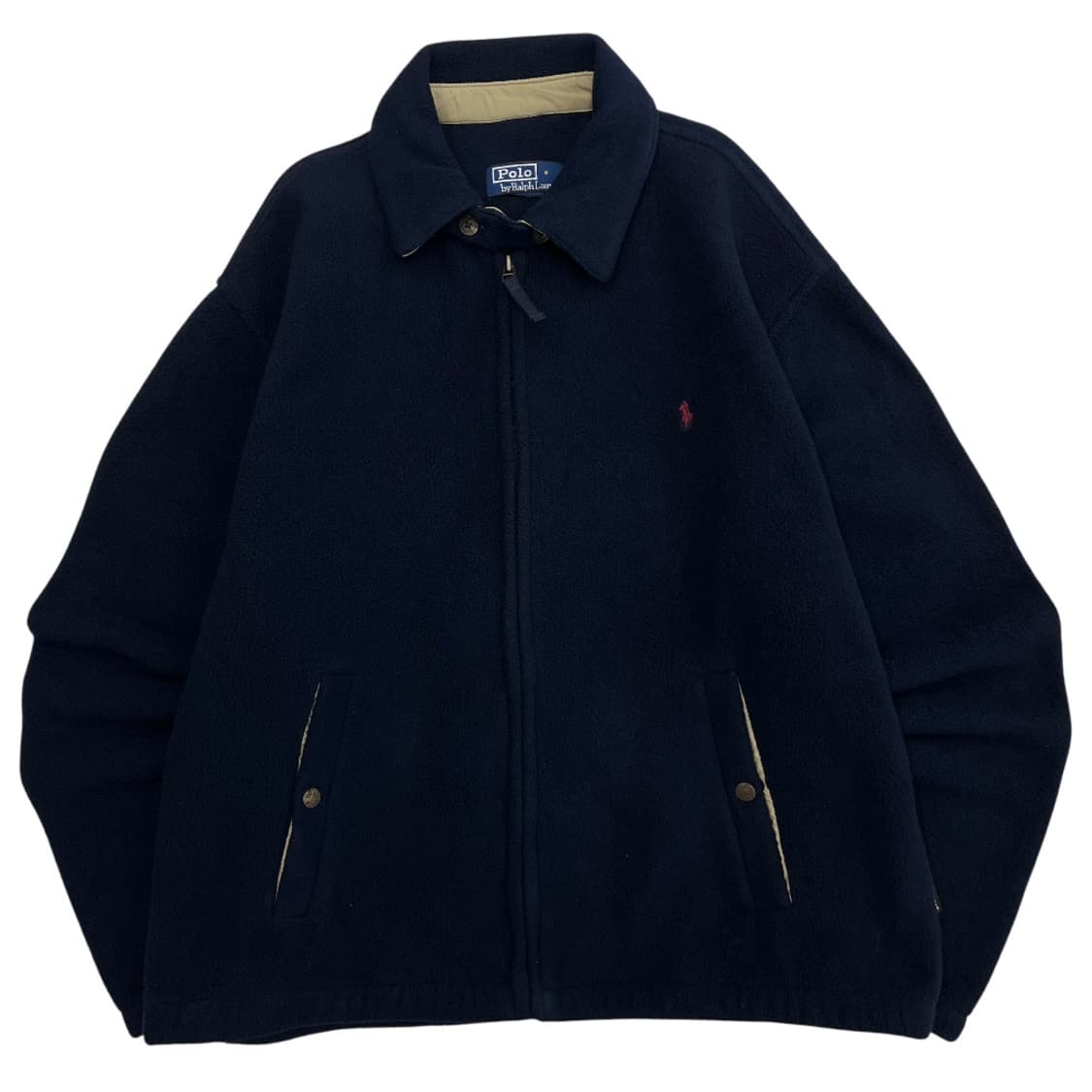 폴로 랄프로렌 레드포니 네이비 플리스 블루종 M 상품이미지2