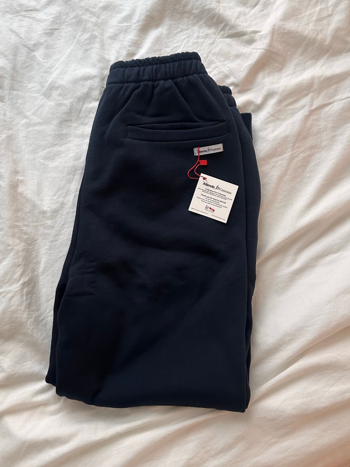 어텐즈 제니바지 F/W 기모버전 Navy Basic pants 상품이미지1