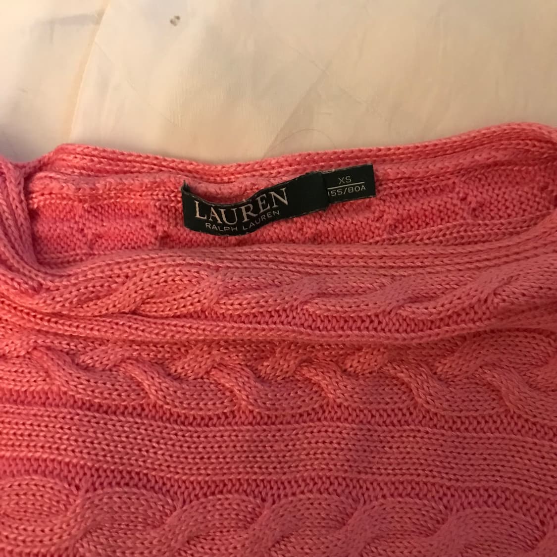 Polo 폴로랄프로렌 슬림핏 딸기우유 보트넥 니트 상품이미지4