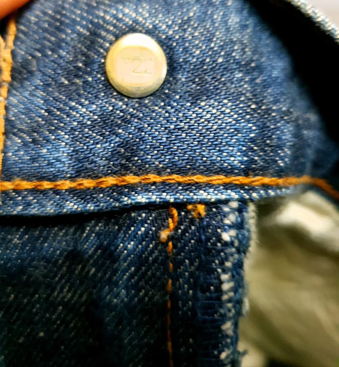 (90s)리바이스 재팬 503-00 J22 EGG 컷팅 하프팬츠 (33) 상품이미지3