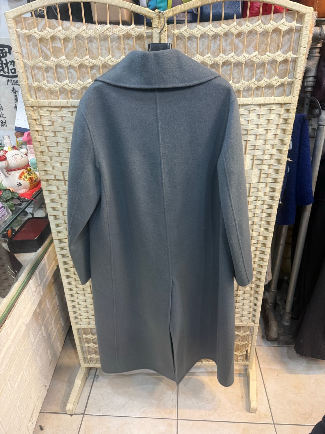 66/19fw 정품 한섬더캐시미어 캐시미어혼방 롱코트 팝니다 상품이미지7