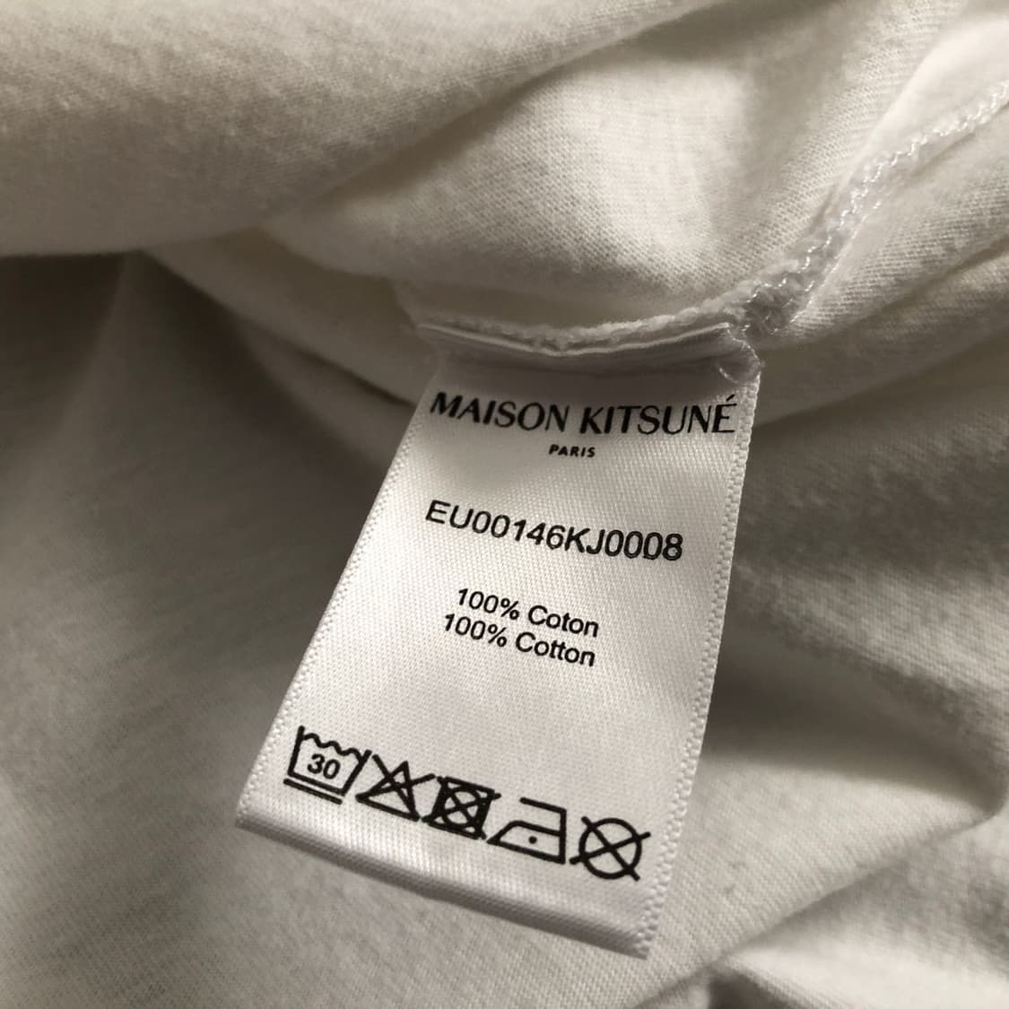 (XL) MAISON KITSUNE 메종키츠네 요가 3 반팔 티셔츠 상품이미지4