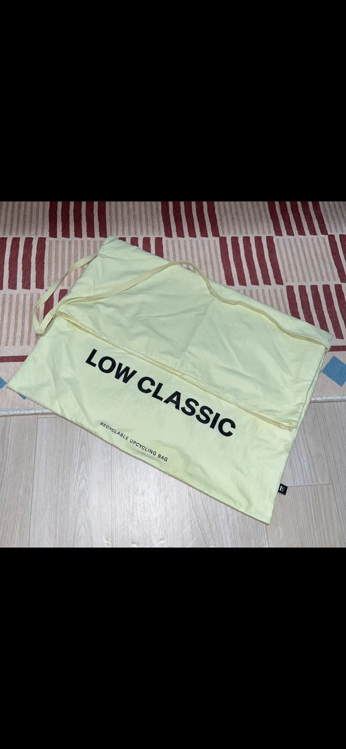🏷️ 로우클래식 업사이클링 에코백 새상품 / 옐로우 상품이미지3