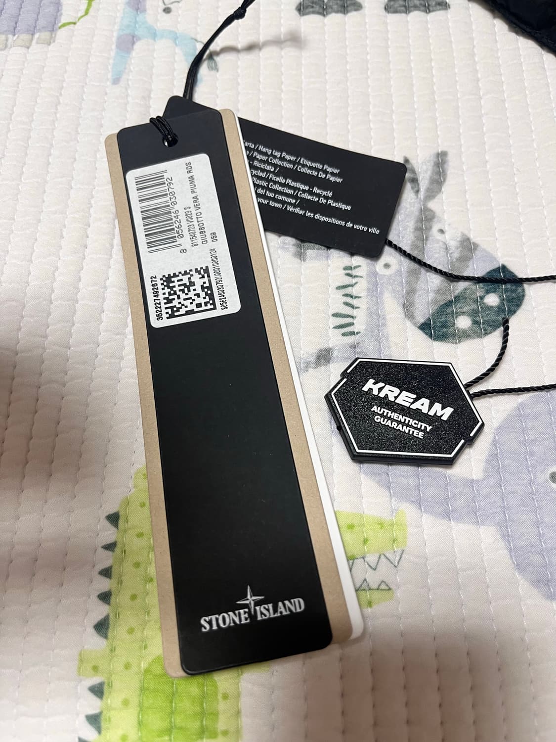 스톤아일랜드 크링클랩스 후드 다운 자켓 블랙 24fw S사이즈 상품이미지8