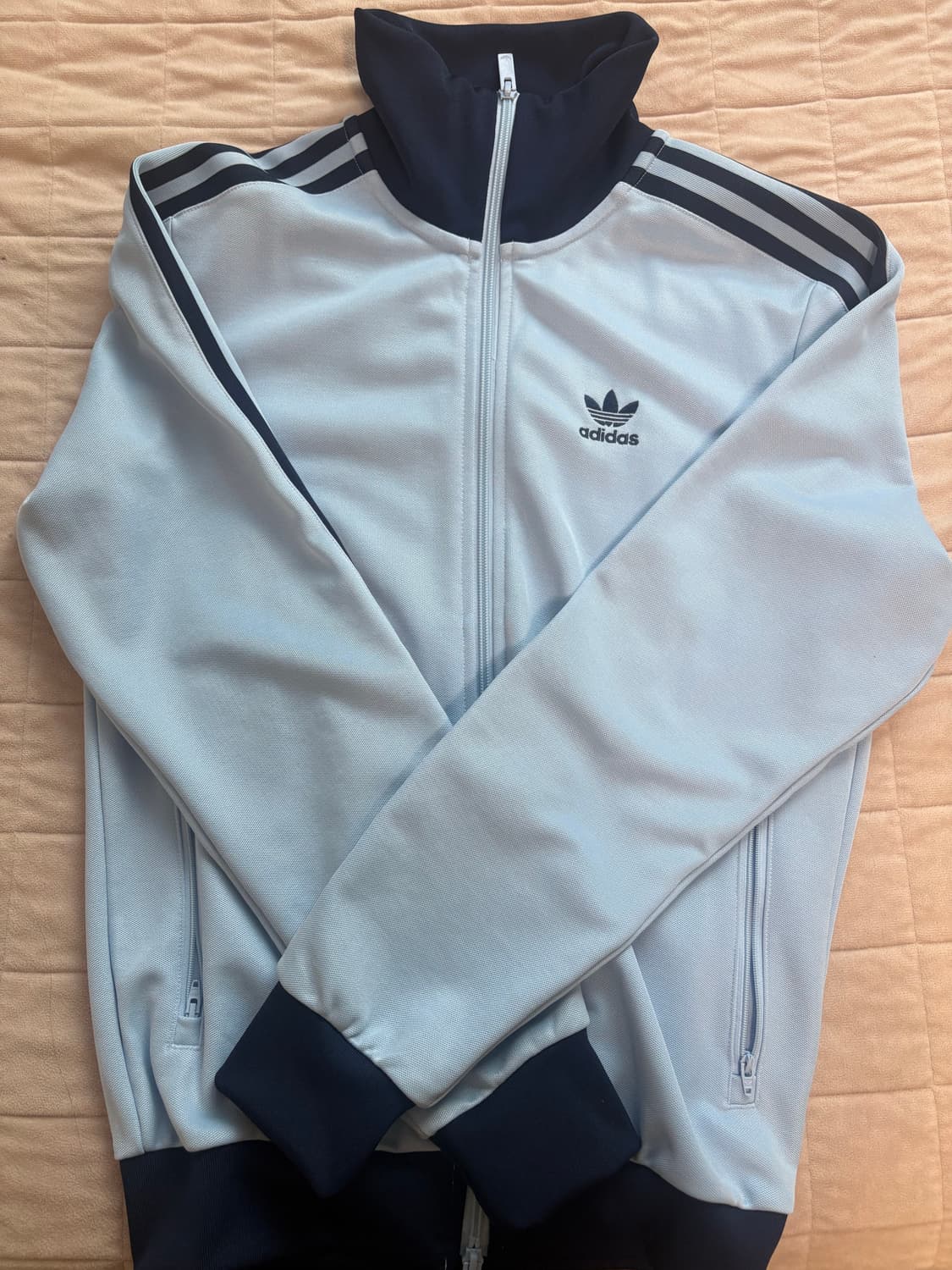 아디다스 베켄바우어 져지 트랙탑 하늘색 상품이미지1