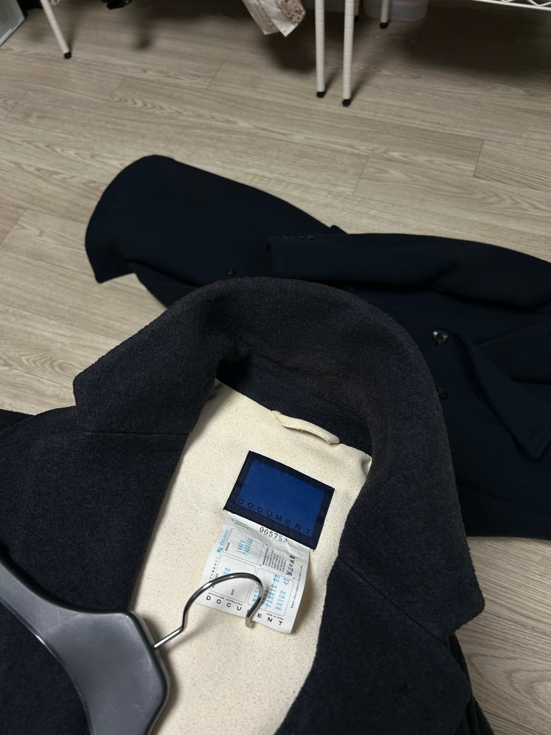 도큐먼트 부클레 체스트 코트 / m 상품이미지9