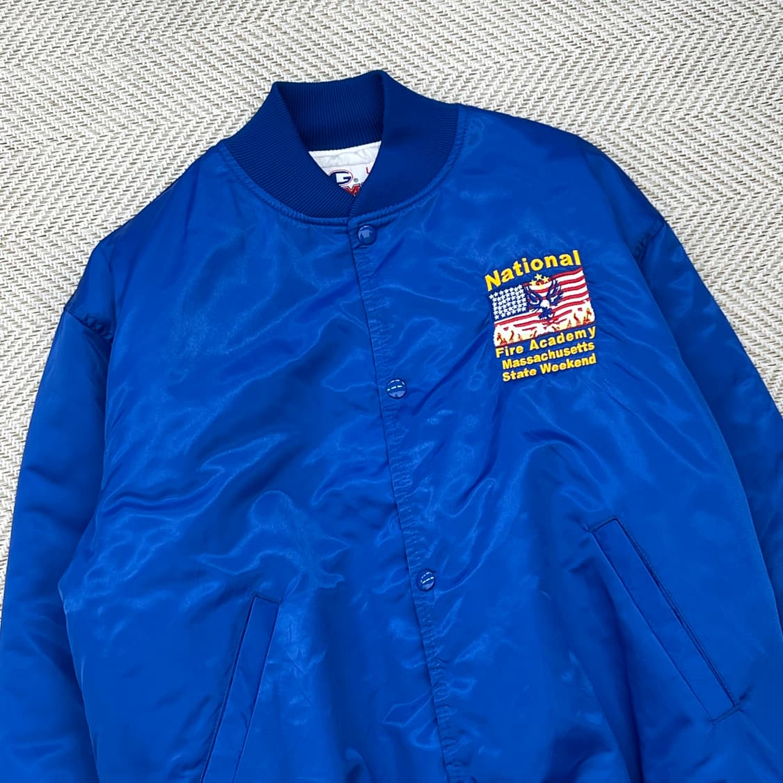 usa 네셔널 자수 바시티자켓 r2350 상품이미지3