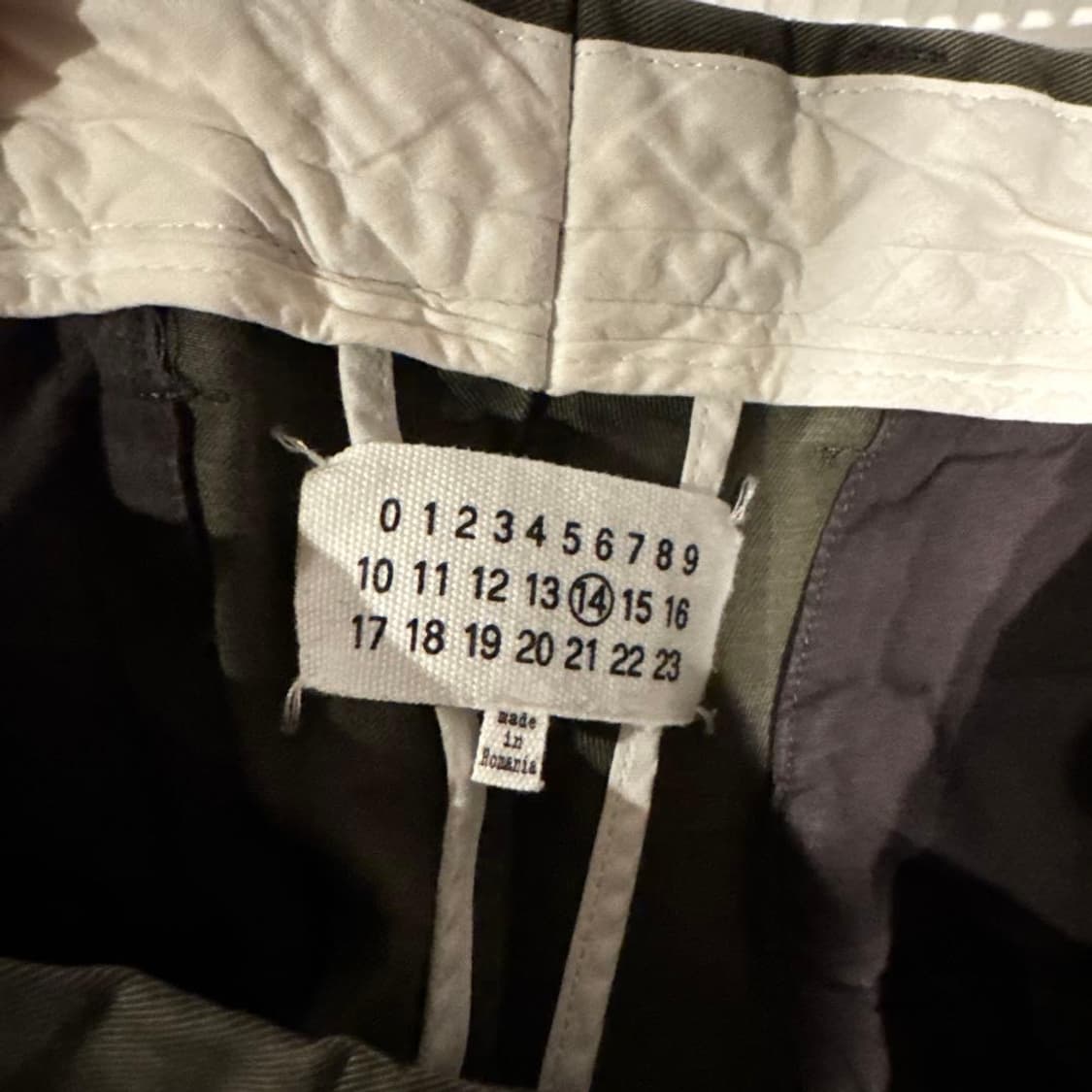 maison margiela 19ss khaki pants 상품이미지4