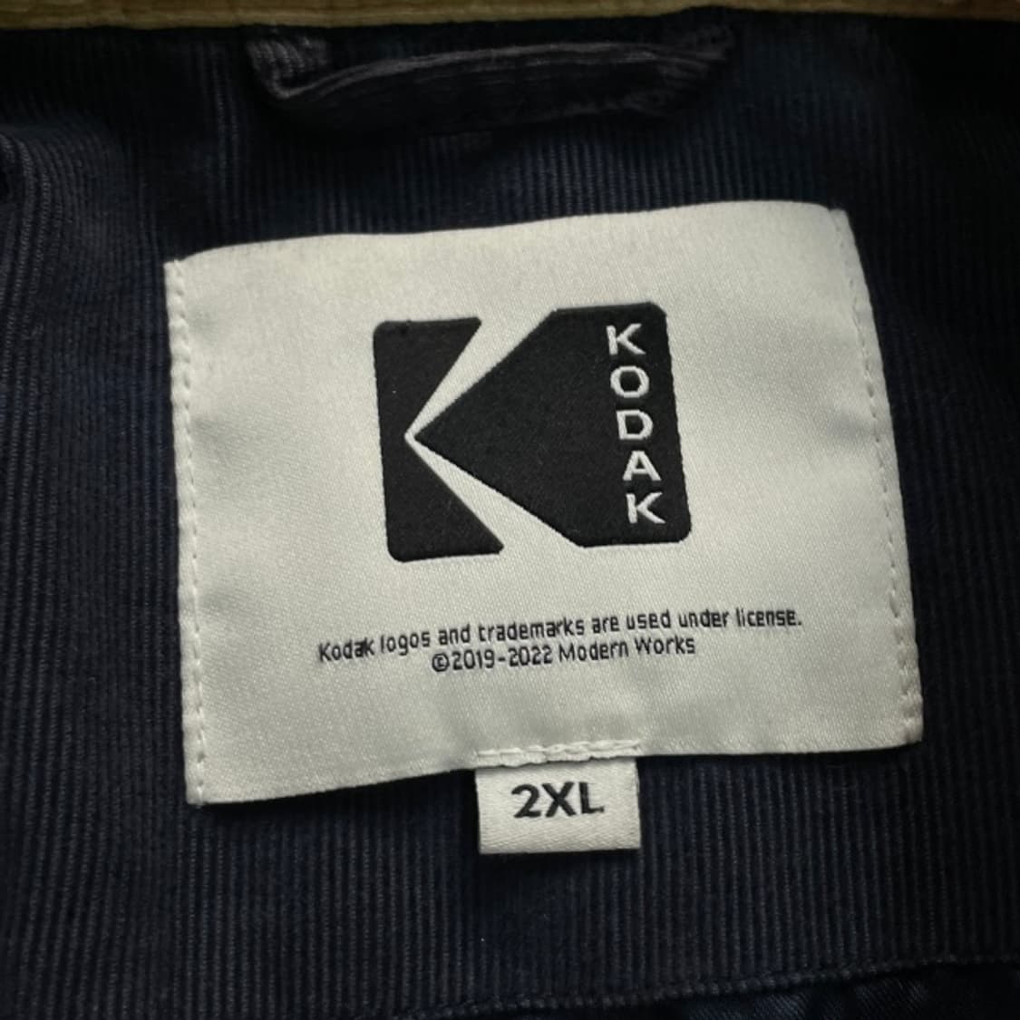 105 코닥 코듀로이 블록컬러 자켓 상품이미지3