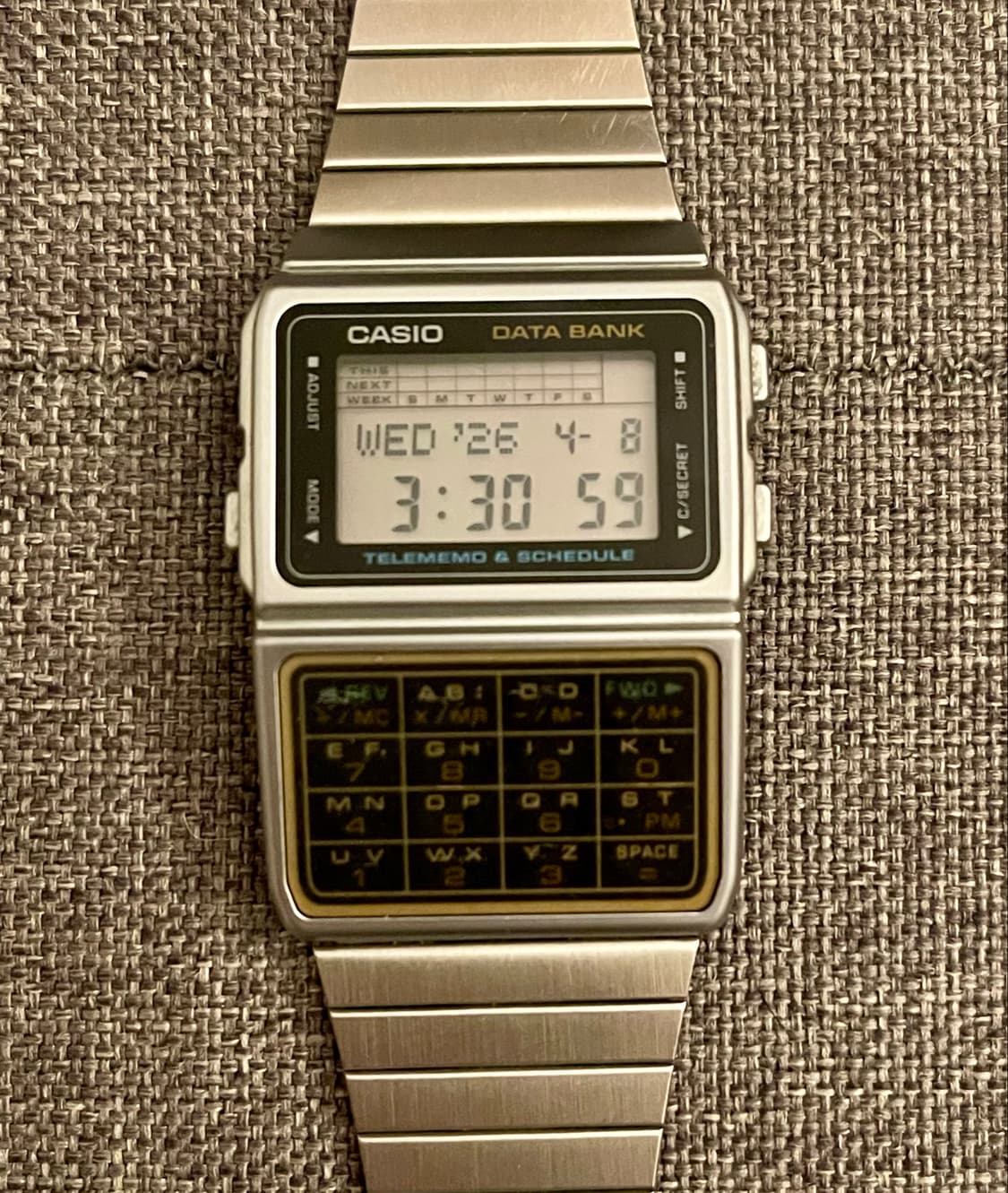 Casio 카시오 데이터뱅크DBC-610 /실버 상품이미지2