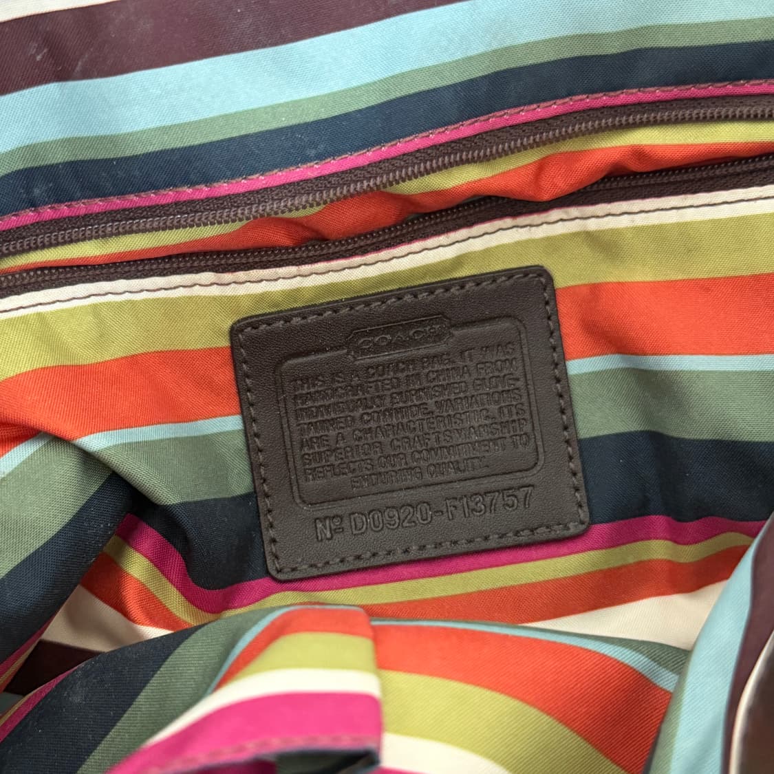 Rare) Vintage Coach leather shoulder bag 상품이미지2