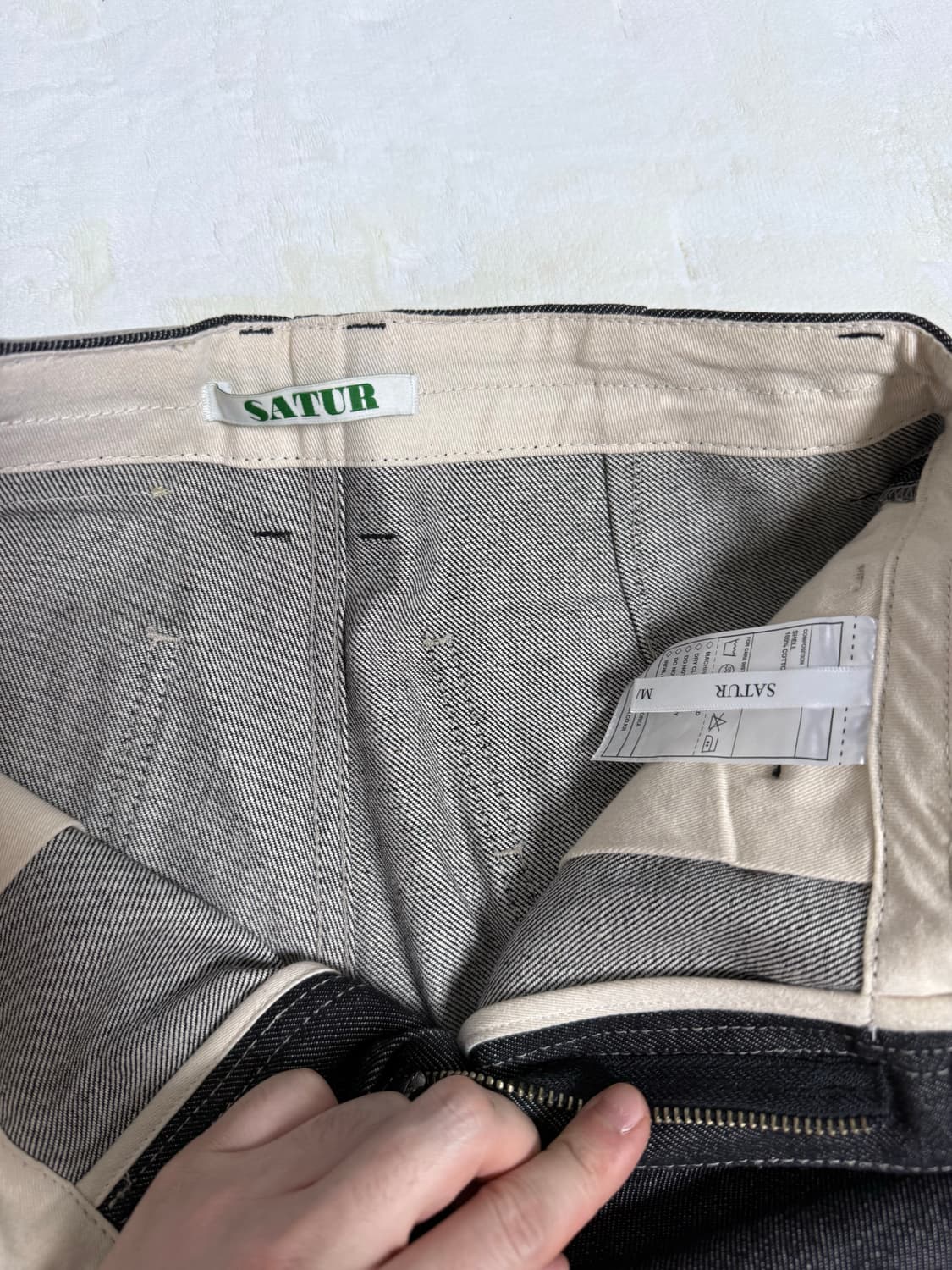 세터 부츠컷 데님 m사이즈 일괄 상품이미지5