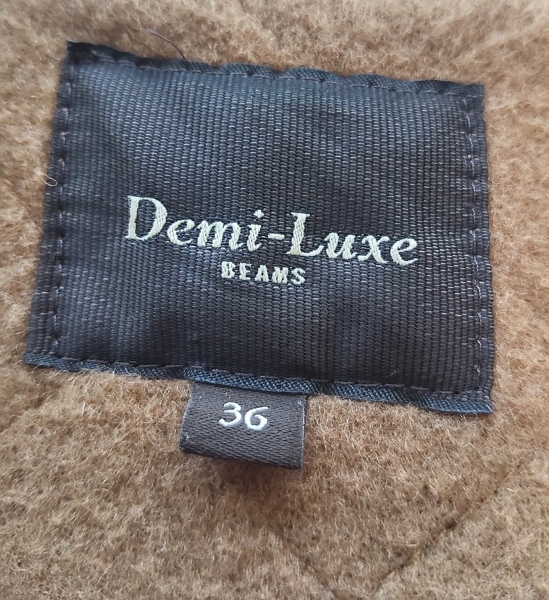 DEMI LUXE BEAMS 데미 럭스 빔즈 울 모직 코트 여성용 S 상품이미지7