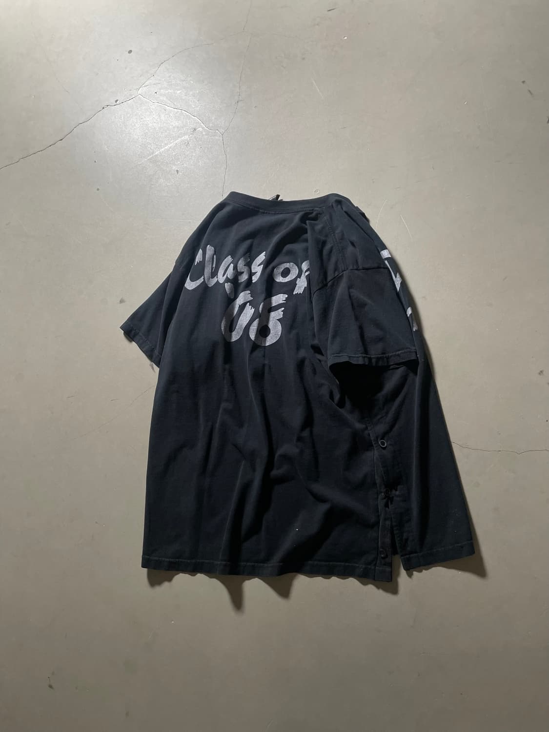 H•C Vintage Custom Graphic T-shirt 상품이미지4