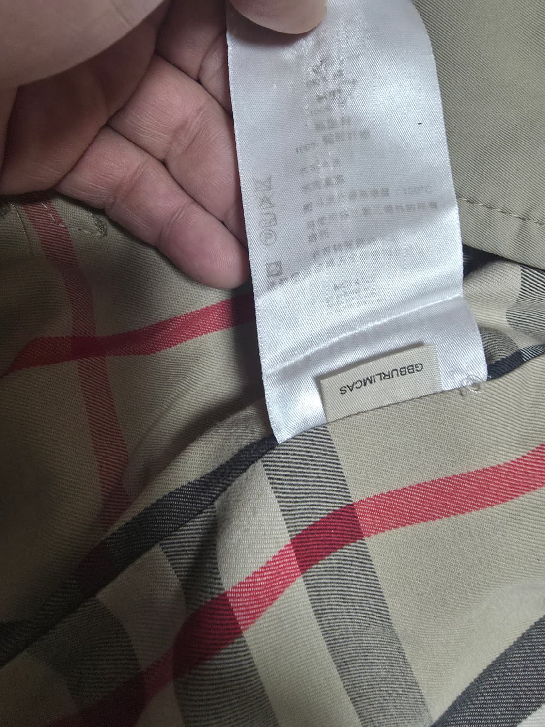 정품버버리트렌치코트 50사이즈 상품이미지8