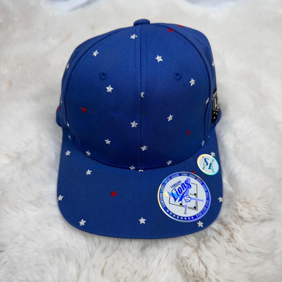 OS) 삼성라이온즈 X 빈폴 스냅백 블루 상품이미지2